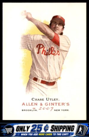 2007 Topps Allen & Ginter #80 Chase Utley