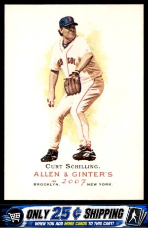 2007 Topps Allen & Ginter #126 Curt Schilling