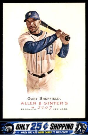 2007 Topps Allen & Ginter #170 Gary Sheffield