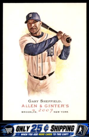 2007 Topps Allen & Ginter #170 Gary Sheffield