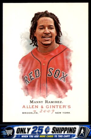 2007 Topps Allen & Ginter #161 Manny Ramirez