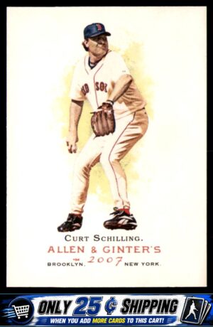 2007 Topps Allen & Ginter #126 Curt Schilling