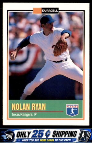 1993 Duracell Power Players I #20 Nolan Ryan