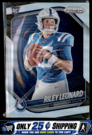 2025 Panini Prizm #416 Riley Leonard Silver