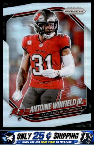2025 Panini Prizm #114 Antoine Winfield Jr. Silver