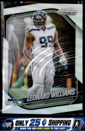 2025 Panini Prizm #183 Leonard Williams Silver