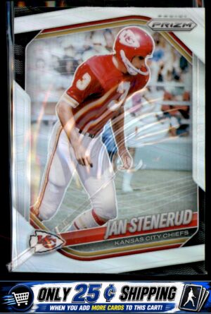2025 Panini Prizm #204 Jan Stenerud Silver
