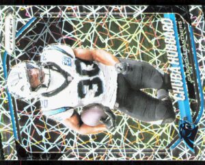 2025 Panini Prizm #237 Chuba Hubbard Lazer