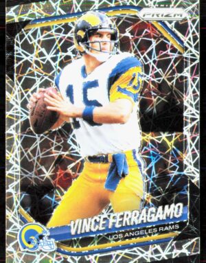 2025 Panini Prizm #240 Vince Ferragamo Lazer
