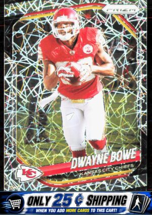 2025 Panini Prizm #46 Dwayne Bowe Lazer