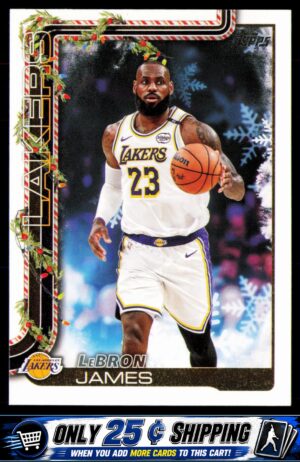 2025-26 Topps Holiday #H119 LeBron James