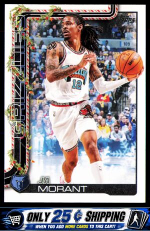 2025-26 Topps Holiday #H146 Ja Morant