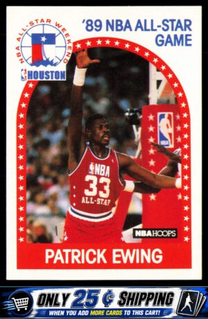 1989-90 Hoops All-Star Panels Perforated #159 Patrick Ewing
