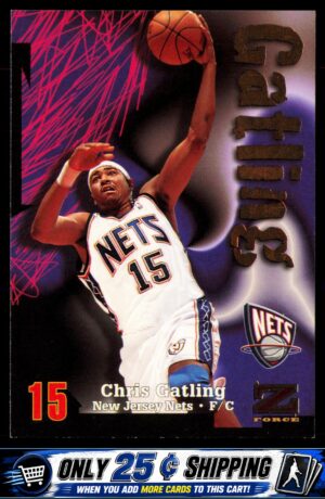 1997-98 SkyBox Z-Force #132 Chris Gatling