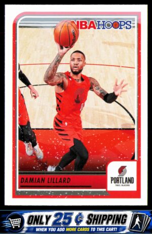 2023-24 Hoops #21 Damian Lillard