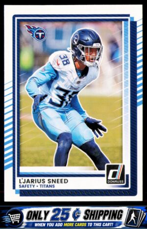 2025 Donruss #198 L'Jarius Sneed