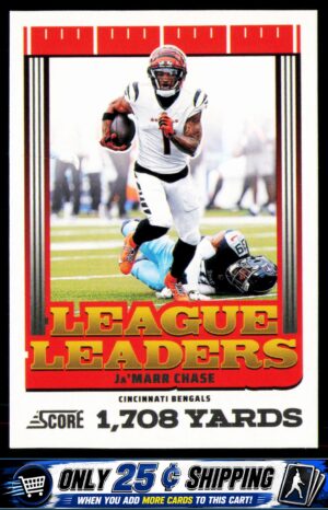 2025 Score #2 Ja’Marr Chase League Leaders
