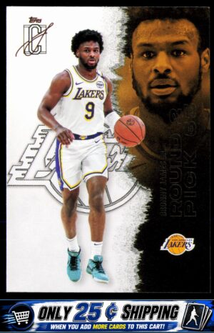 2025-26 Topps Signature Class #1 Bronny James Jr.