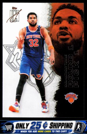 2025-26 Topps Signature Class #63 Karl-Anthony Towns