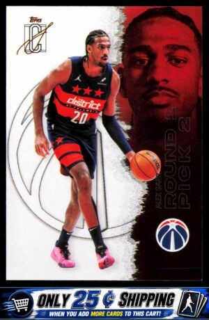 2025-26 Topps Signature Class #66 Alex Sarr