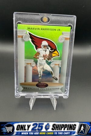 2025 Panini #FFO-MHJ Marvin Harrison Jr. Franchise Foundations Mirror #/15