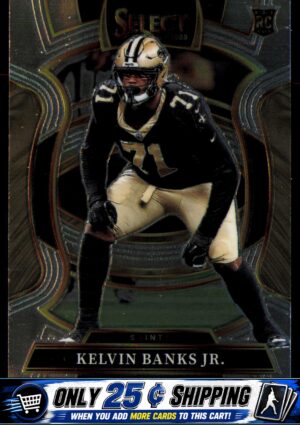 2025 Panini Select #42 Kelvin Banks Jr.