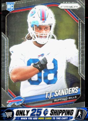 2025 Panini Prizm #338 T.J. Sanders
