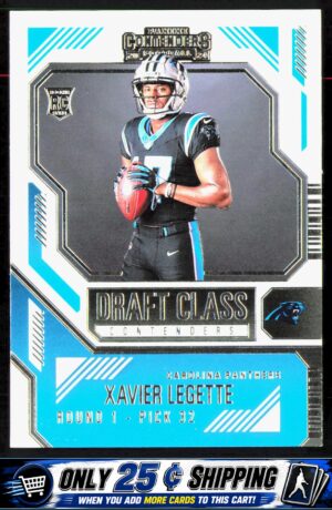 2024 Panini Contenders #16 Xavier Legette Draft Class Contenders