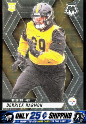 2025 Panini Mosaic #327 Derrick Harmon