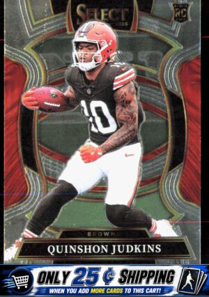 2025 Panini Select #55 Quinshon Judkins