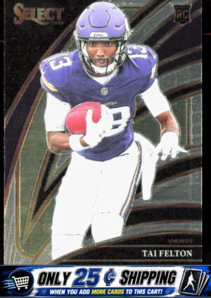 2025 Panini Select #265 Tai Felton