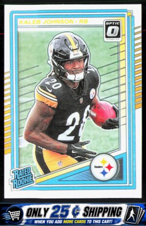 2025 Donruss Optic #232 Kaleb Johnson