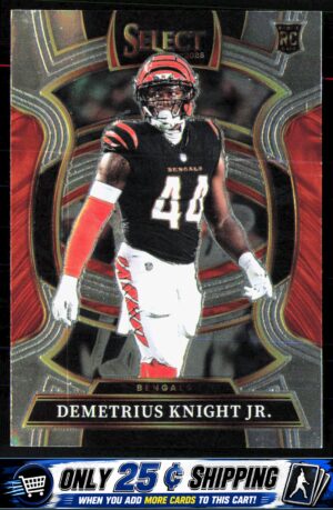 2025 Panini Select #58 Demetrius Knight Jr.