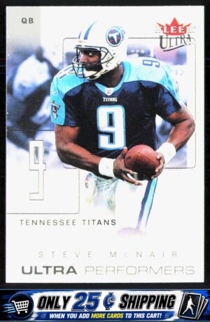 2004 Ultra #10 UP Steve McNair Ultra Performers