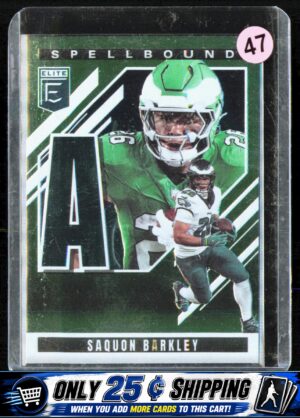 2025 Donruss Elite #2 Saquon Barkley Spellbound #/799