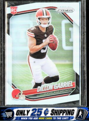 2025 Panini Prizm #372 Dillon Gabriel Silver