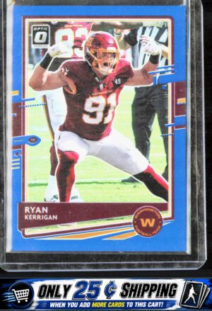 2020 Donruss Optic #99 Ryan Kerrigan Aqua #/299