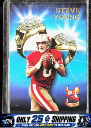 1994 Stadium Club #2 Steve Young Ring Leaders