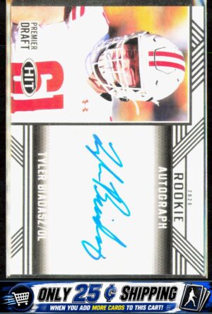 2020 SAGE HIT #A31 Tyler Biadasz Rookie Autographs Black