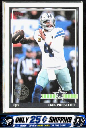 2026 Topps Flagship #91TF-28 Dak Prescott 1991 Topps Football
