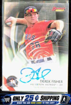 2015 Bowman's Best #B15-DF Derek Fisher Best of 2015 Autographs