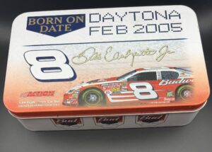 Dale Earnhardt Jr. #8 Daytona Feb 2005 3-Car Tin Diecast Set 1/64
