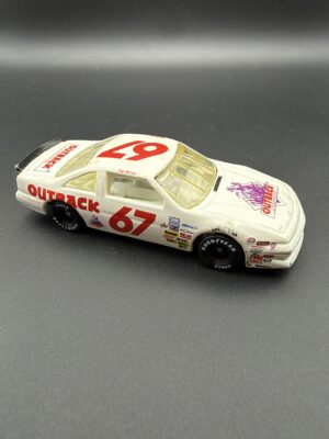 #67 White NASCAR Diecast Car