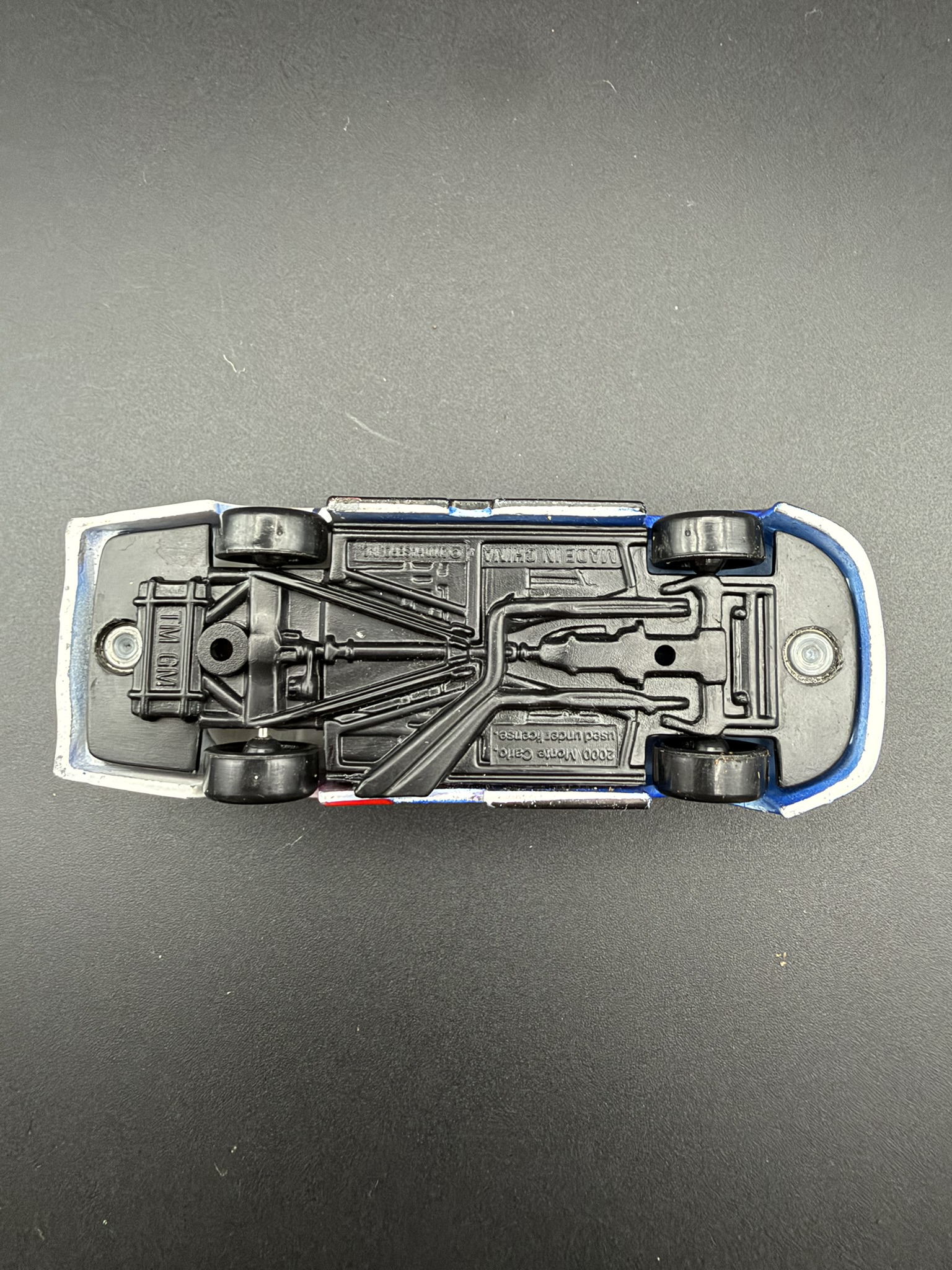 #25 Blue Red White NASCAR Diecast Car Jerry Nadeau - Image 2