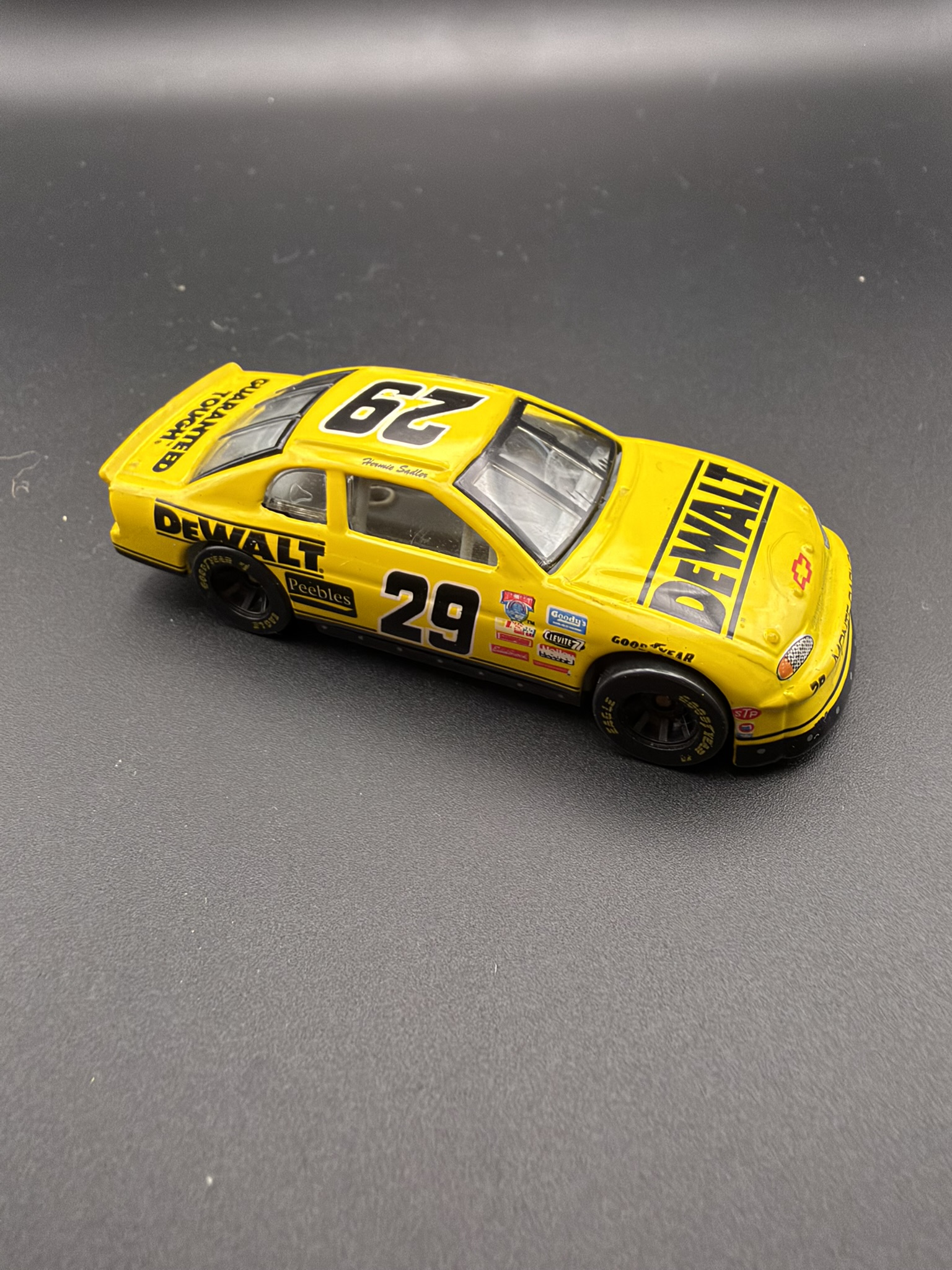 #29 Hermie Sadler Black NASCAR Diecast Car