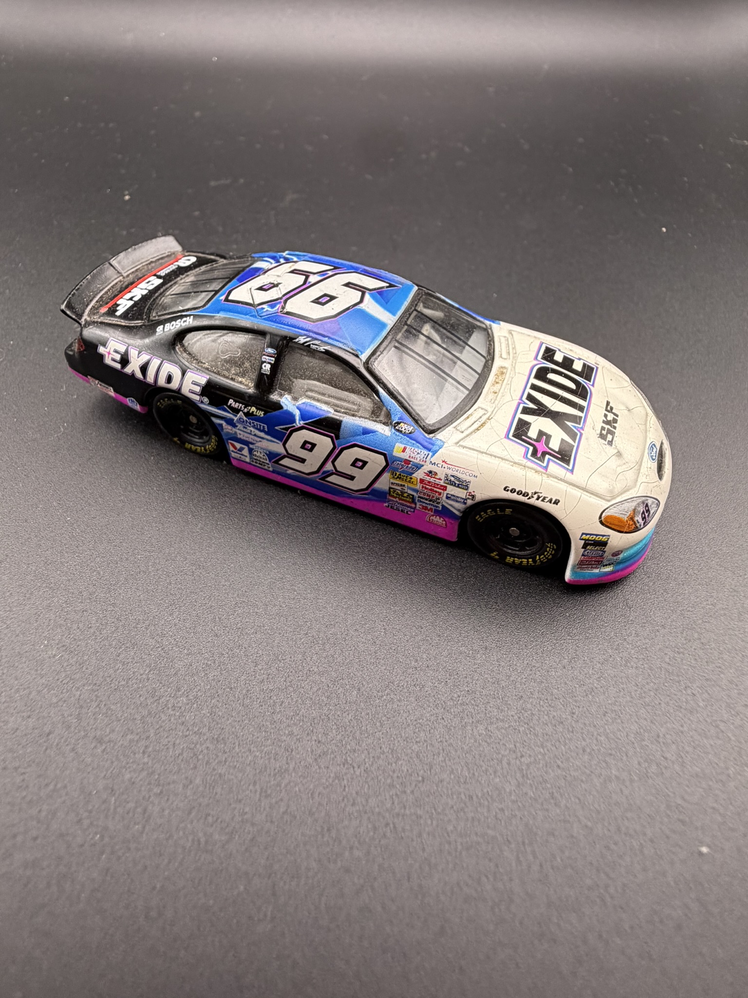 Jeff Burton #99 Exide Batteries NASCAR Diecast Car